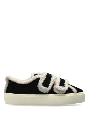 "Shearling Low Velcro" shoes