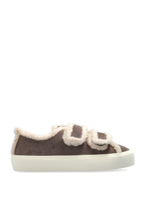 "Shearling Low Velcro" shoes