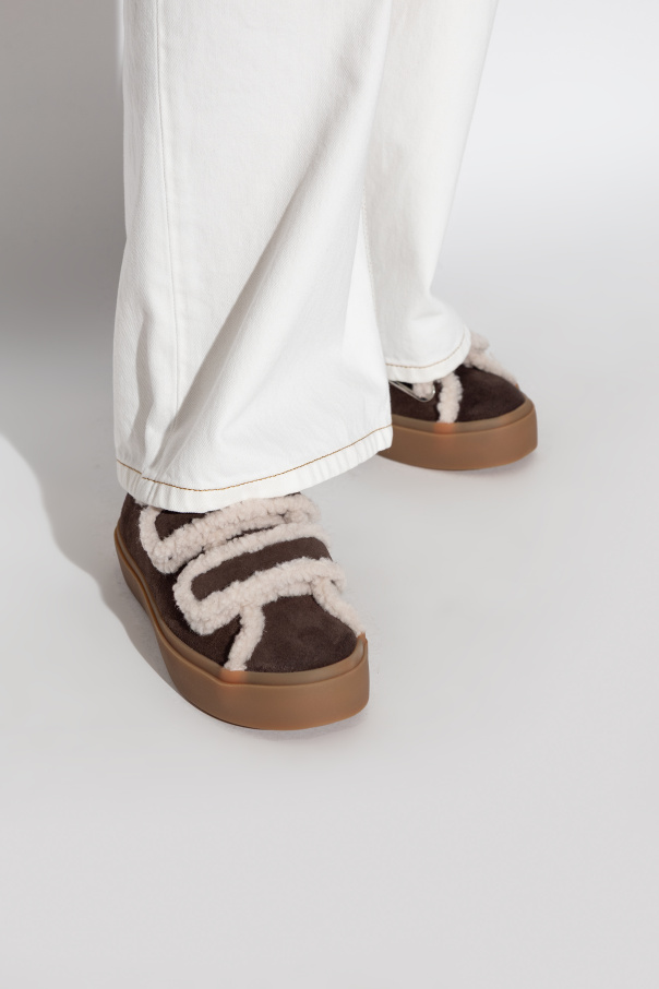 Inuikii Buty `Shearling Low Velcro`