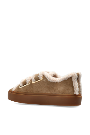 Inuikii Buty `Shearling Low Velcro Buckle`