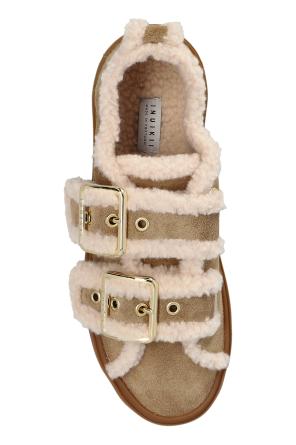Inuikii Buty `Shearling Low Velcro Buckle`