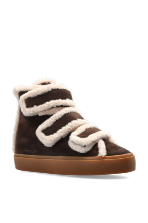 Inuikii Zapatos de cuña “Shearling Velcro Wedge”