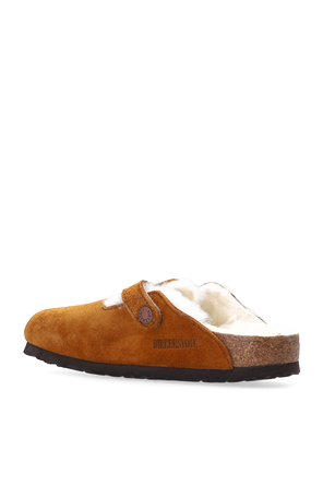 Birkenstock Saboti din piele întoarsă „Boston VL”