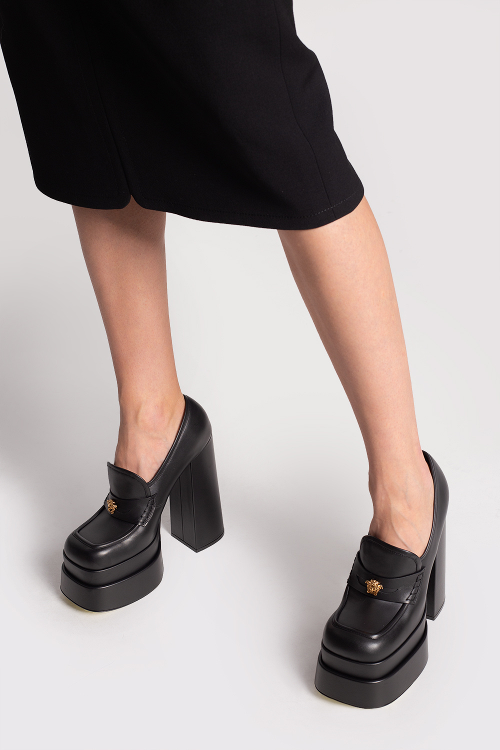 Relativ størrelse monarki bliver nervøs Versace Platform loafers | Women's Shoes | Vitkac