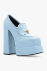 Versace light blue Platform shoes