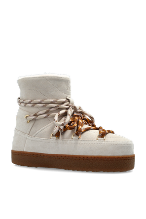 Inuikii Cizme de zăpadă ‘Quilted Suede’ din piele întoarsă matlasată Inuikii pentru femei