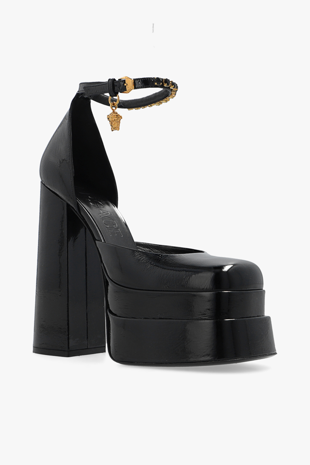 Versace ‘Medusa Aevitas’ platform pumps