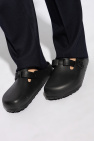 Birkenstock BLACK Rubber sandals 'Boston EVA'