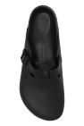 Birkenstock BLACK Rubber sandals 'Boston EVA'