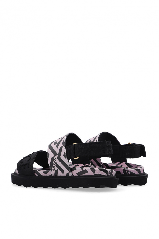 Versace Kids Sandals with ‘La Greca’ pattern