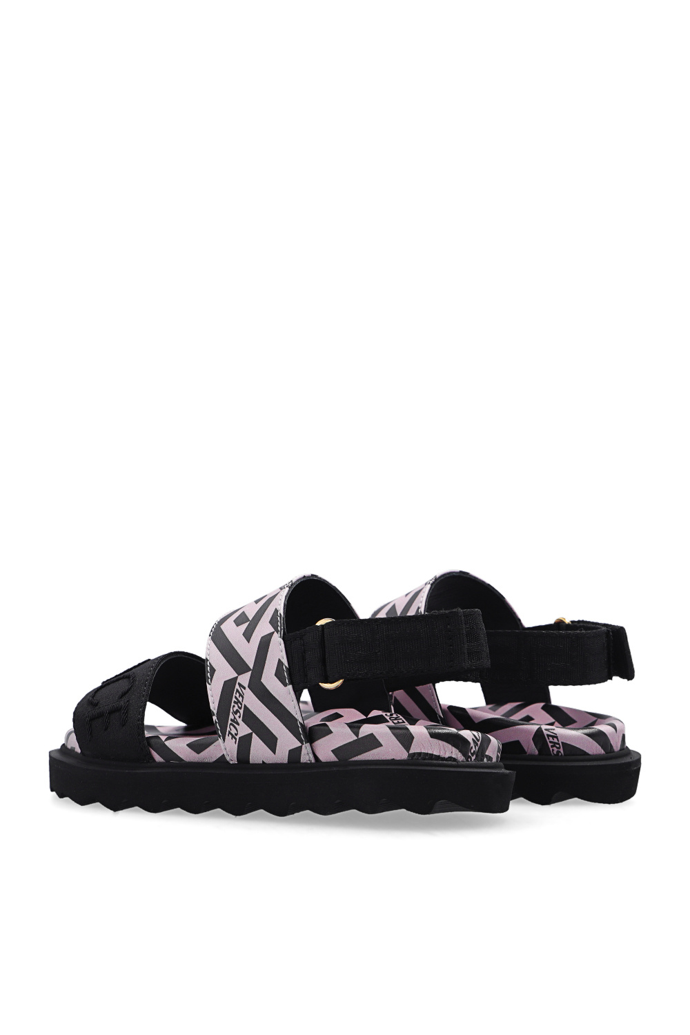 Versace Kid Sandals with ‘La Greca’ pattern