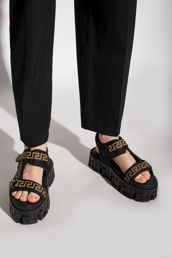 Versace Greca sandals