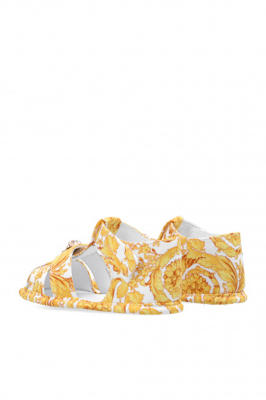Versace Kids Infant shoes Uni with baroque motif