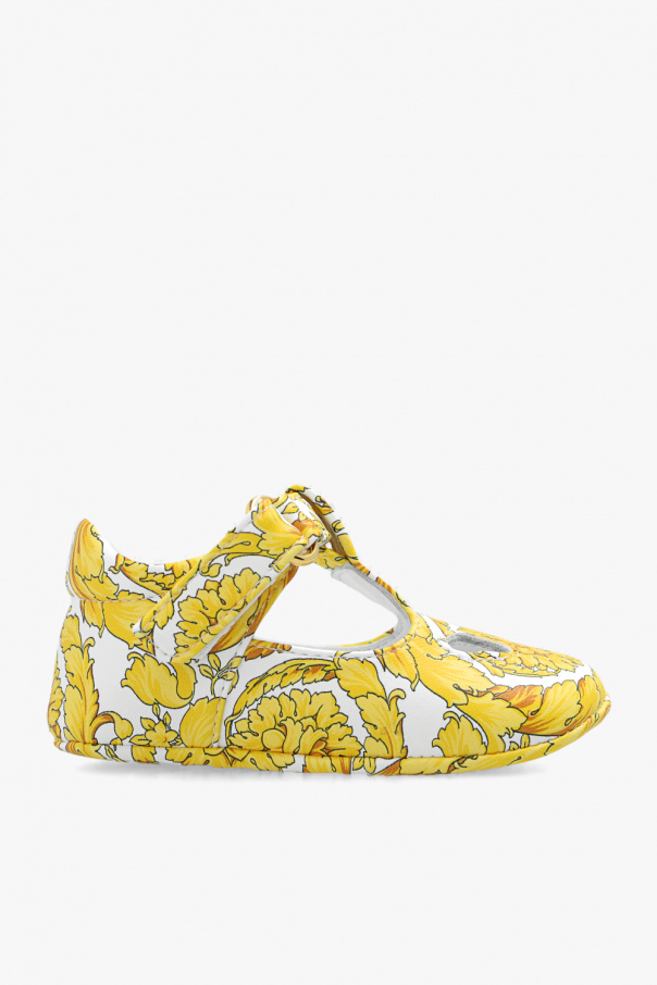 Versace Kids Shoes with cut-outs