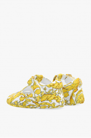 Versace Kids MID-T1003 shoes with cut-outs