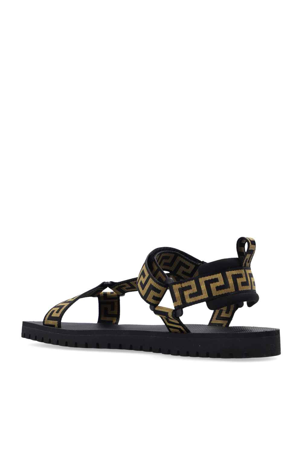 Black ‘La Greca’ sandals Versace - Vitkac GB