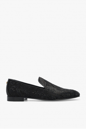 Sequinned loafers od Versace