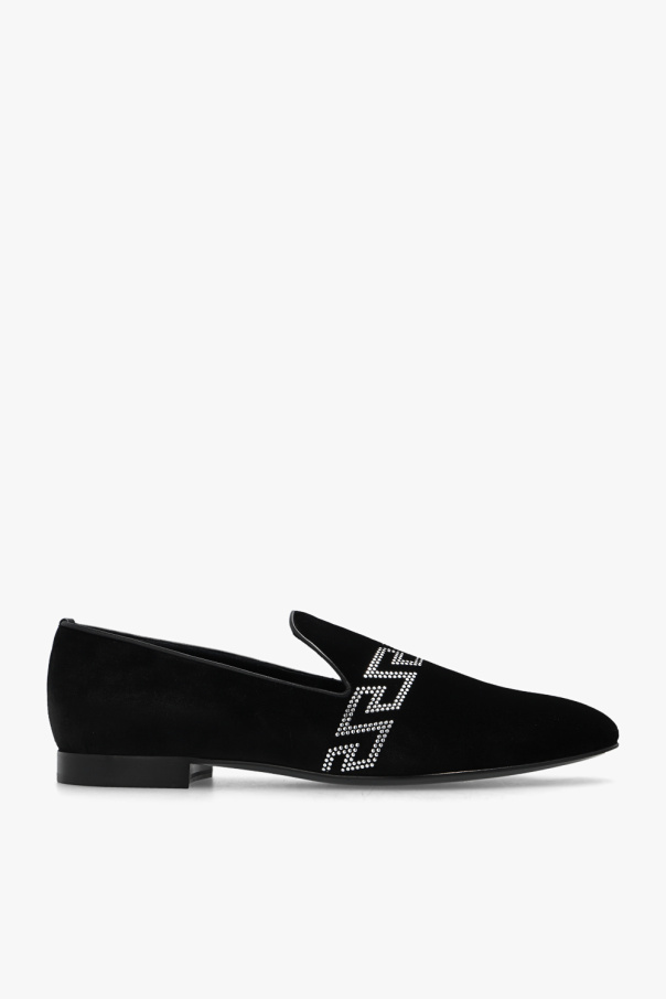 Versace Velvet slippers