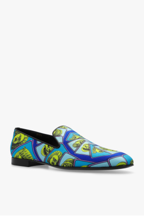 Versace Satin loafers