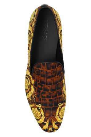 Versace Satin slippers