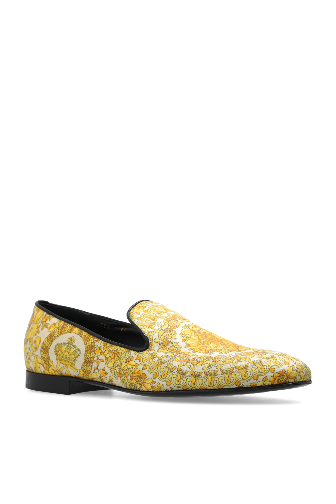 Versace Embellished loafers