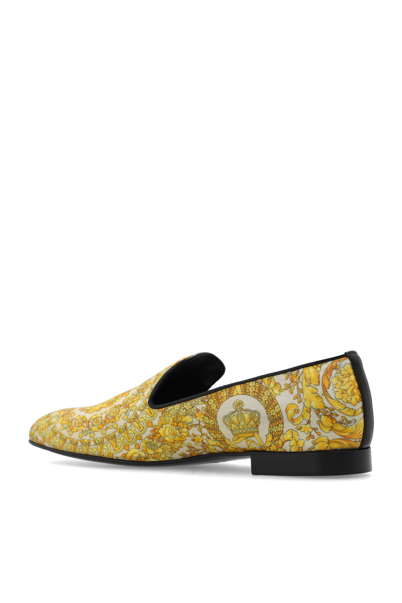 Versace Embellished loafers