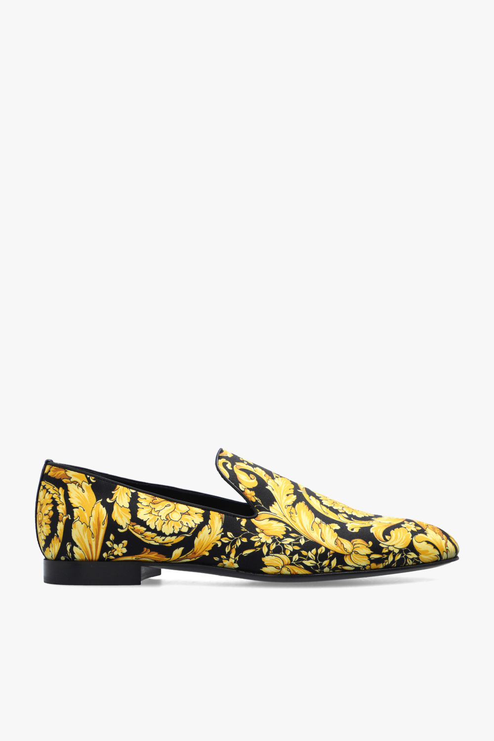 Versace Barocco-printed loafers