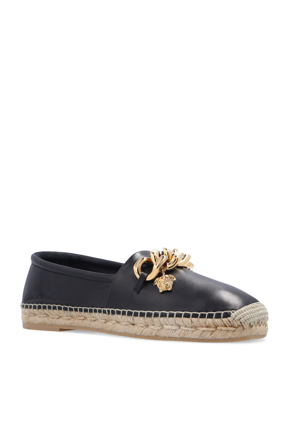 Versace Leather espadrilles