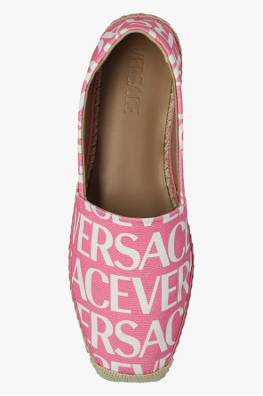 Versace Kids Lion Riptape Sandals