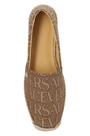 Versace Geox Kids crystal-embellished open toe sandals