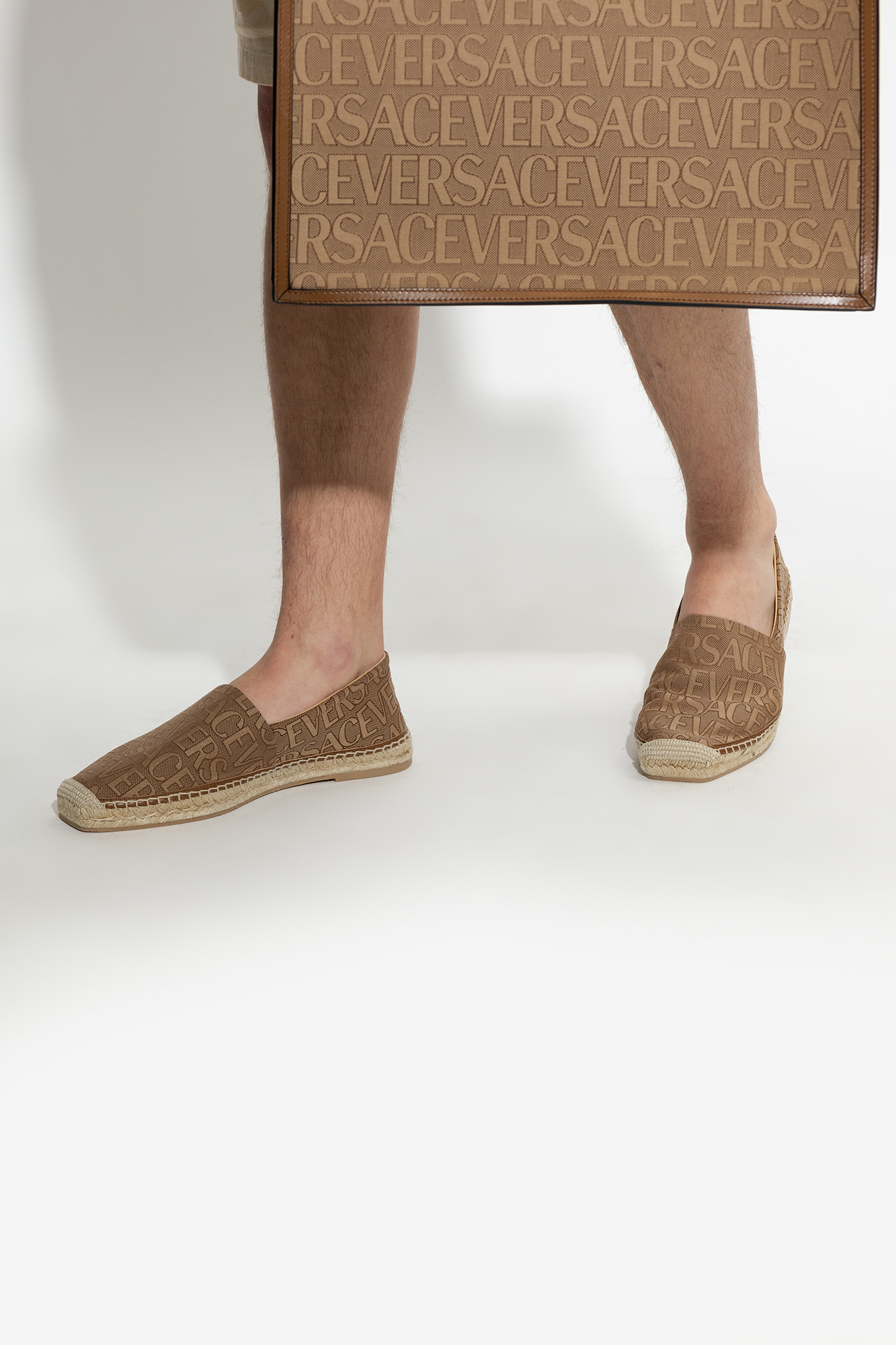 Versace Espadrilles with logo