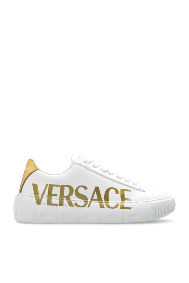 Sneakers with logo od Versace
