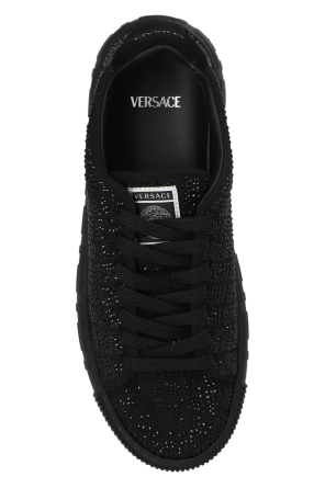 Versace Sequinned sneakers