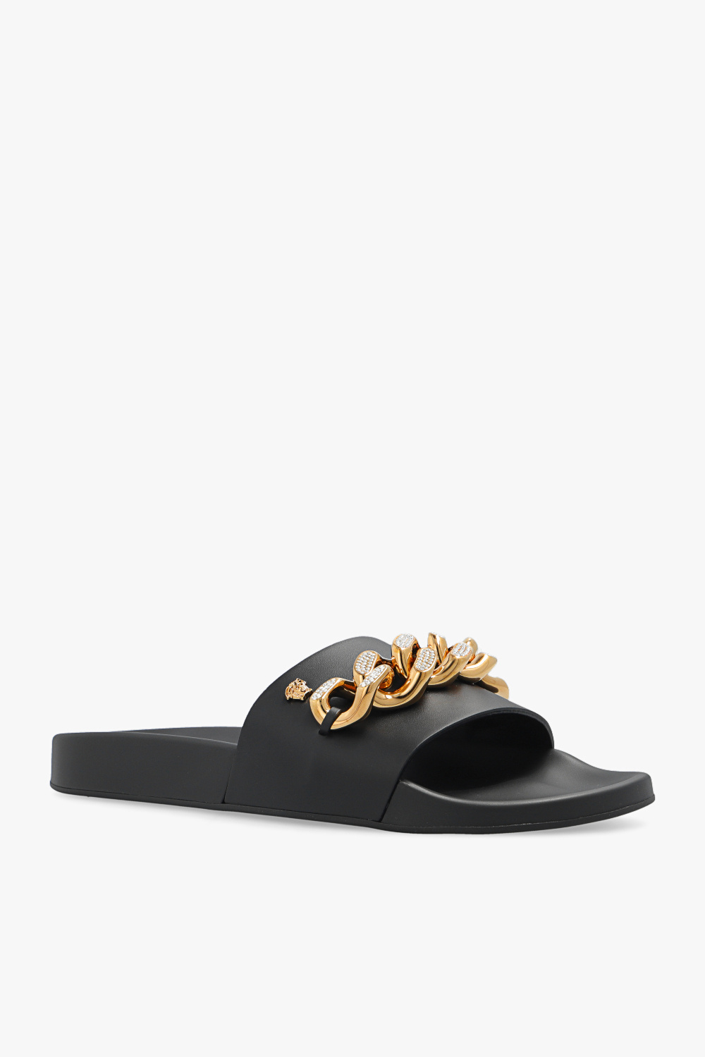 Versace Appliqued slides