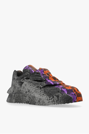 Versace Sneakers with ‘Python Greca’ pattern