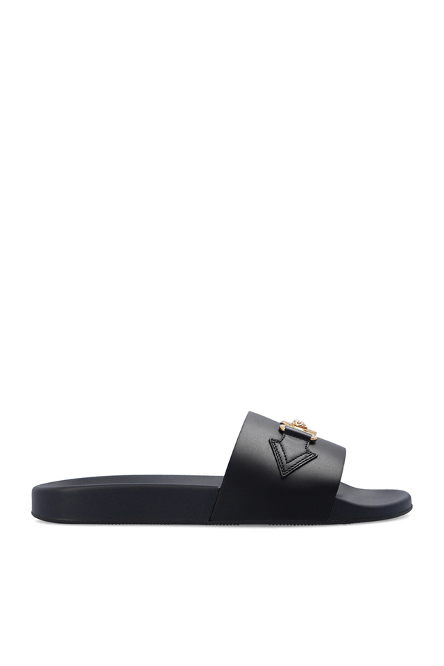 Versace ‘Medusa Biggie’ slides with appliqué