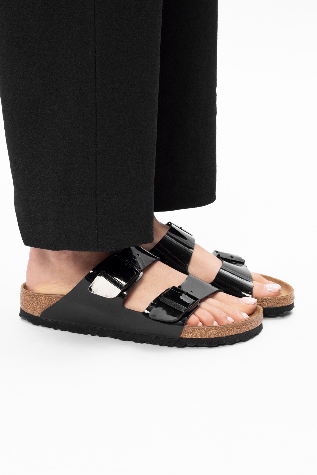 Birkenstock ‘Arizona BS’ leather slides