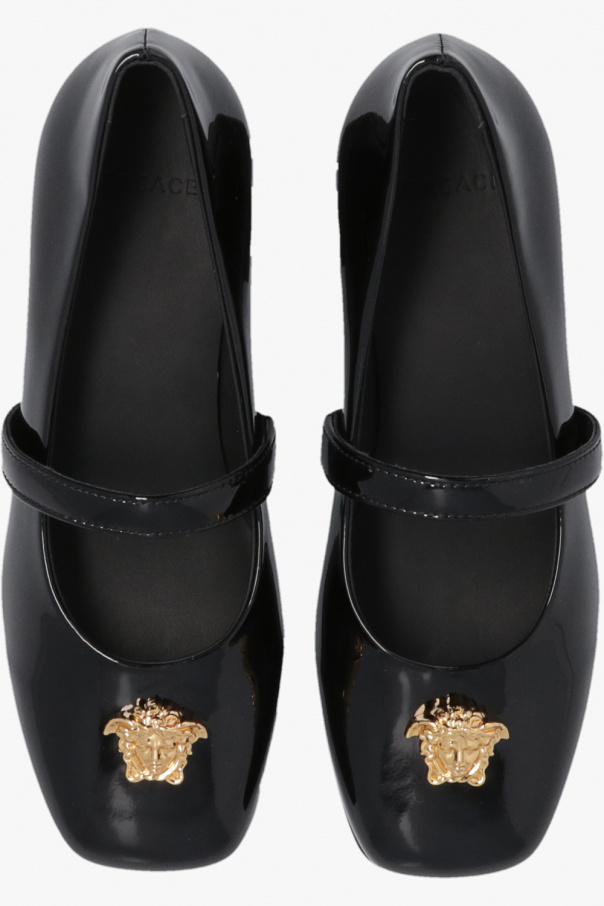 Versace Kids Leather comfy shoes