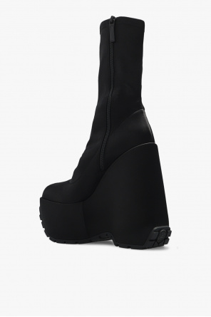 Versace Platform ankle boots