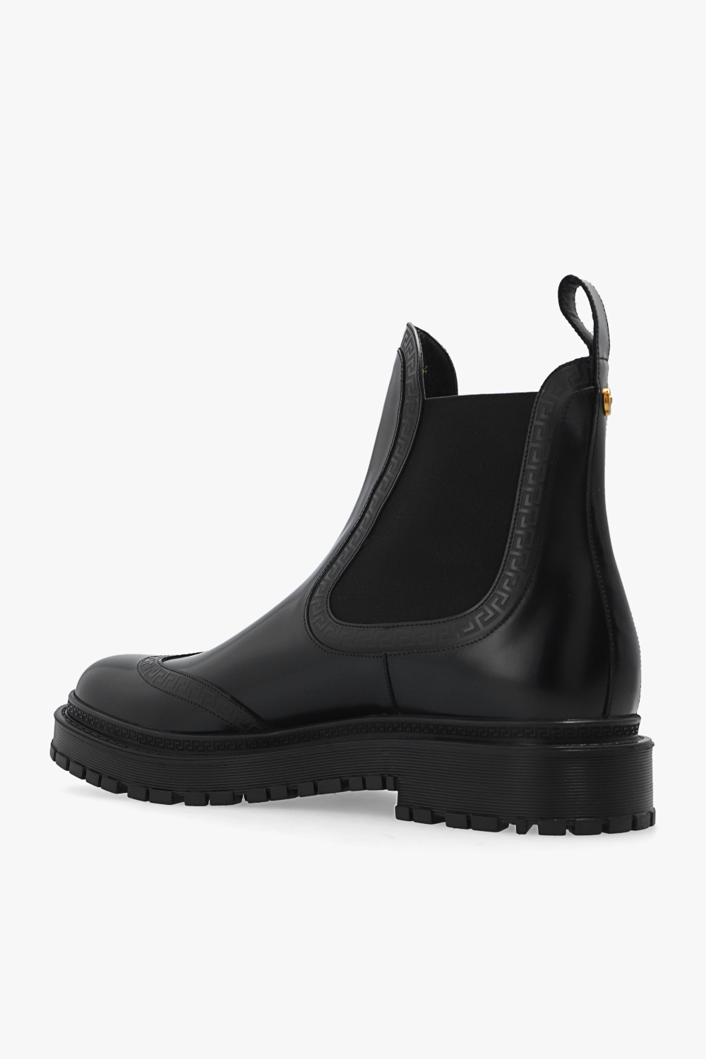 Versace Leather ankle boots