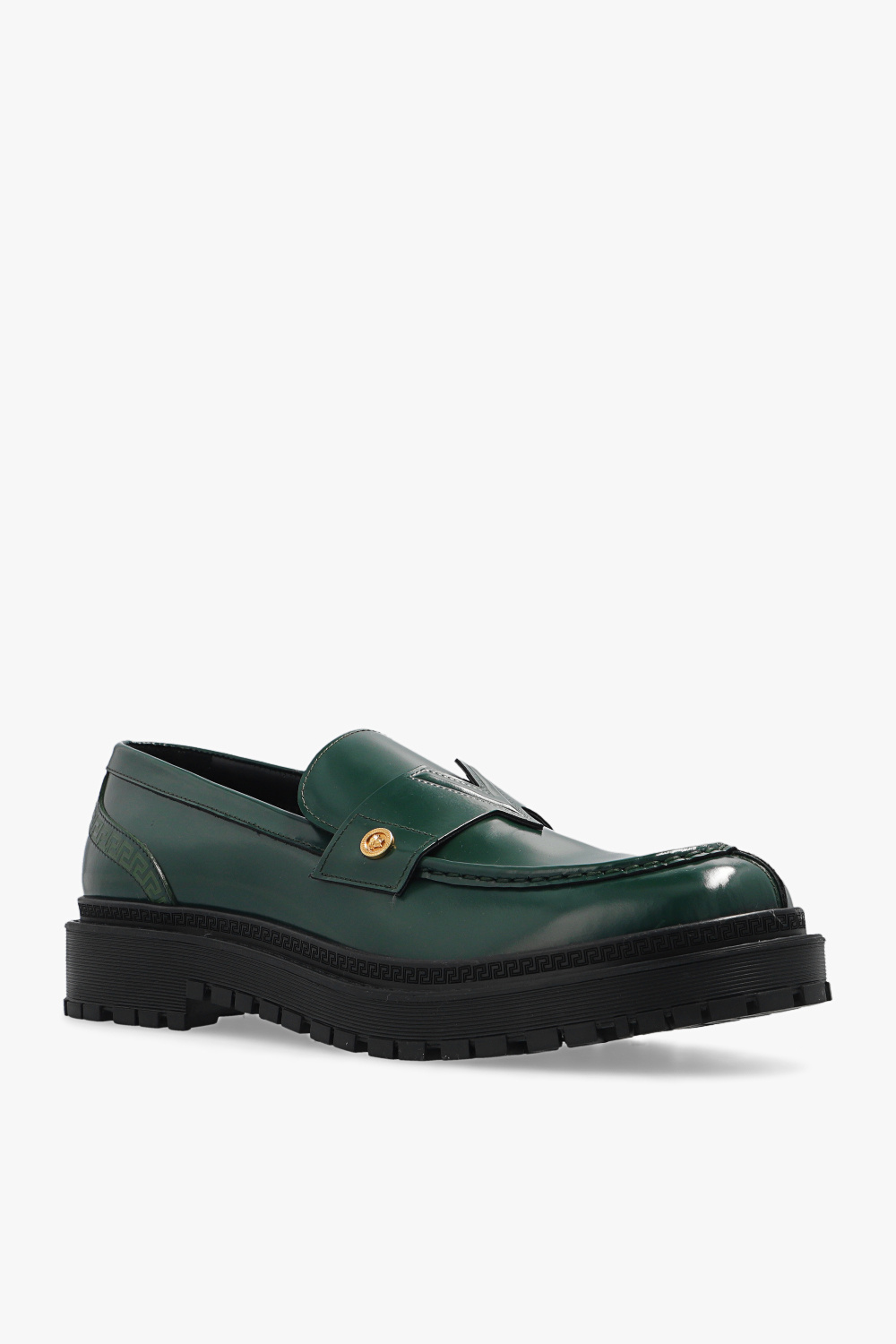 Versace Leather loafers