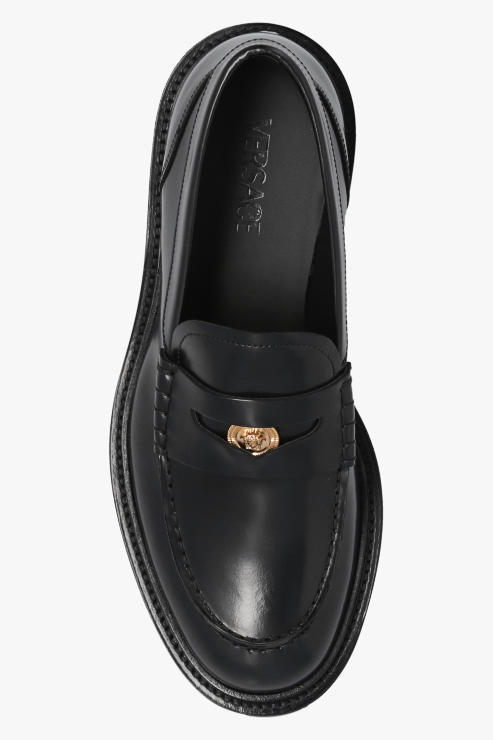 Versace Leather loafers