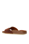 Birkenstock BROWN ‘Madrid Big Buckle’ slides