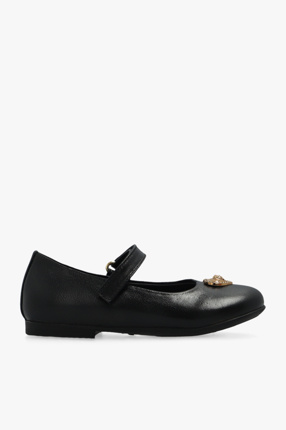 Versace Kids Leather ballet flats