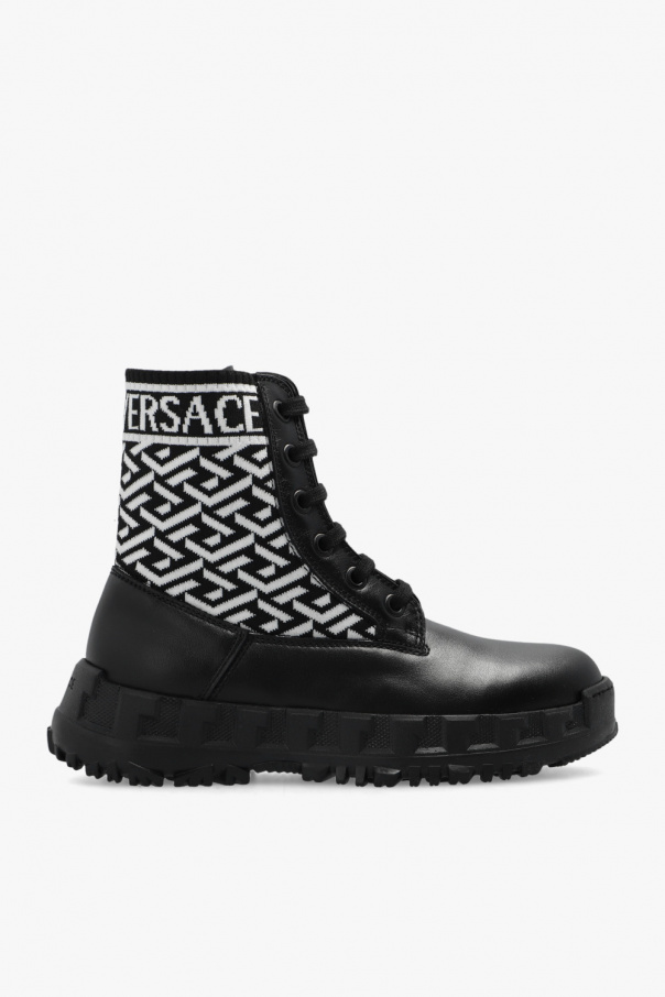 Versace Kids Leather boots