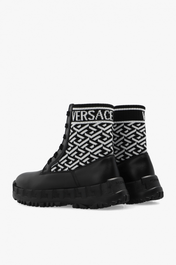 Versace Kids Leather boots