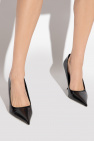 Versace Leather stiletto pumps