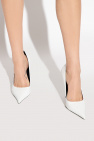 Versace Leather stiletto pumps