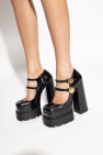 Versace BLACK Platform pumps