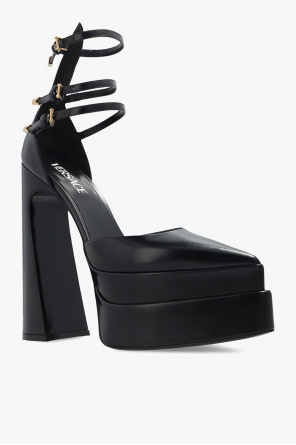Versace ‘Aevitas Pointy’ double-platform shoes
